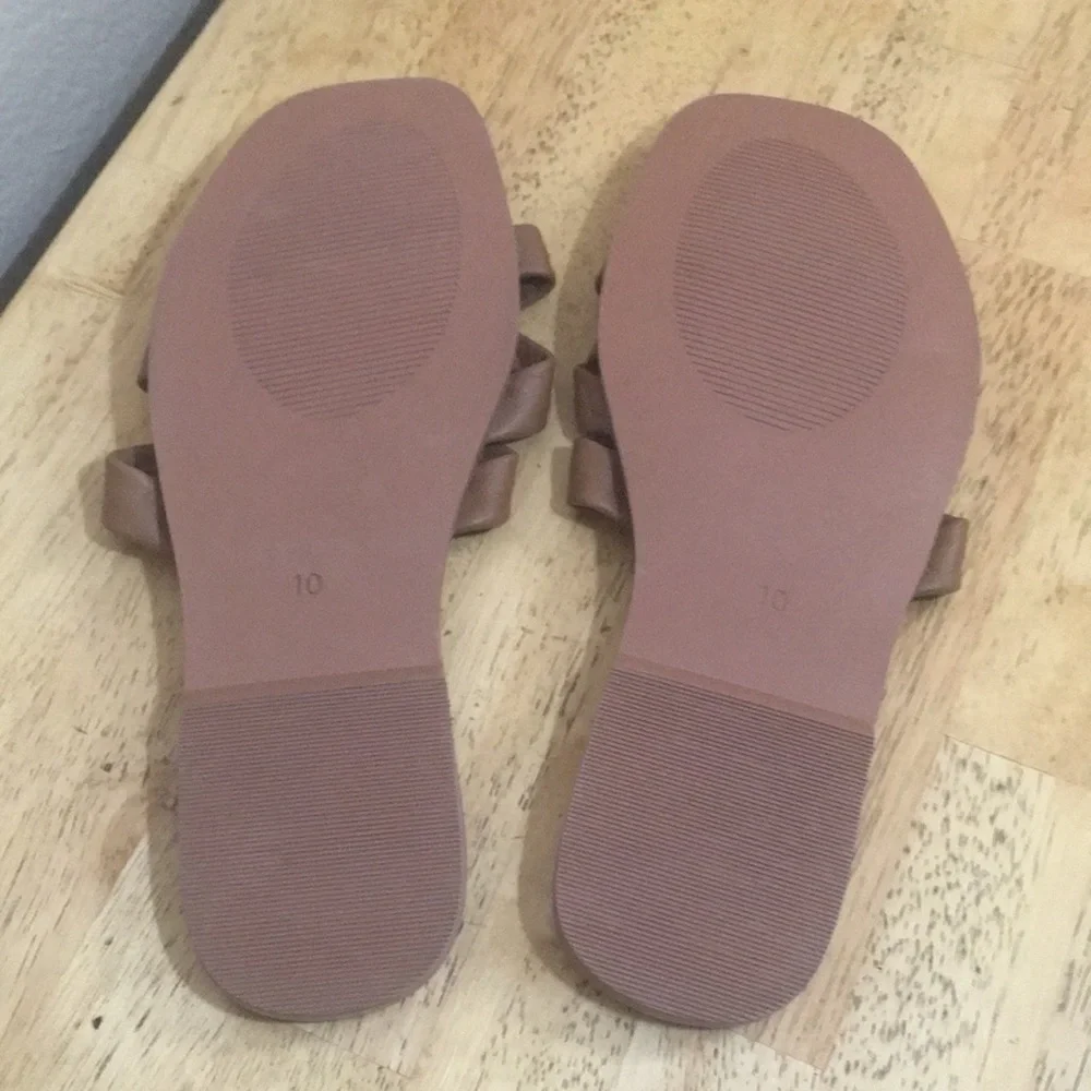 Crevo Busy Strappy Sandal Tan Sz 10